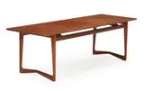 Danish furniture design, A rectangular teak coffee table