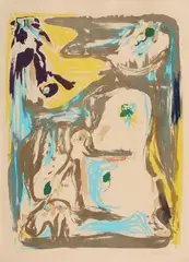 Asger Jorn, Ohne titel, lithograph