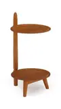 Danish furniture design, Side table of elm