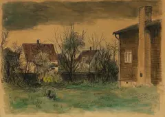 Ib Andersen, Untitled, Pastel on paper