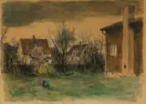 Ib Andersen, Untitled, Pastel on paper