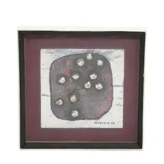 Witold-K, La sculpture”, 1968. Signed Witold-K, 68. Mixed media, 1968, sculpture