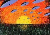 Anders Brinch, Tidernes morgen, screenprint
