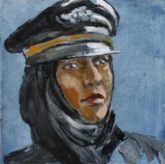 Simone Aaberg Kaern, Untitled, 2014. Signed, dated and titled on the reverse SAK, 2014. Oil on canvas, 2014, Oil on canvas