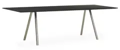 Maarten van Severen, Dining table with angled steel legs