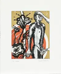 Knud Odde, Untitled, etching