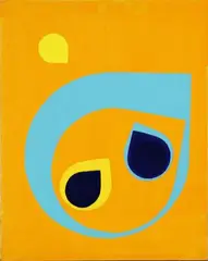 Ib Geertsen, Dynamik XXIII”, 2002. Signed on the reverse, 2002, Oil on canvas