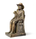 Hanne Varming, Tom og Zak” (Tom and Zak), Patinated bronze