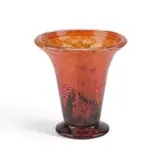 Daum, A Daum Glass Vase, Circa 1922, glass