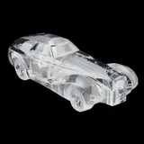 Daum, A Daum Crystal Glass 'Bugatti Coupé Riviera' Desk-Piece, Designed By Xavier Froissart, glass, engraved Daum France to one side with a Daum sticker above