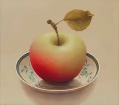 Trisha Hardwick, Cripps Pink, Oil on canvas board