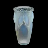 René Lalique (French, 1860-1945), A Large 'Ceylan' Vase, Designed 1924 by René Lalique, glass, press-moulded, frosted and polished, stencilled R, sold Apr 2024