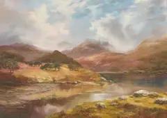 Prudence Turner, Near Fort William, Oil on canvas