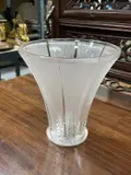 René Lalique, René Lalique (French, 1860-1945), A 'Epis' Vase, Designed 1931, glass, fluted with wheat heads, stencil etched R