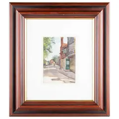 Winifred Perey Biddle, An Old Corner, Thames Ditton, Watercolour