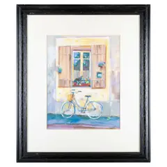John Holt, The Bicycle, Pastel