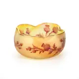 A Daum Nancy Cameo Glass Bowl, Circa 1900 by Daum, glass, sold Dec 2023