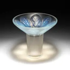 René Lalique, René Lalique (French, 1860-1945), 'Violettes', A Vase, Designed 1921, glass, frosted and polished, etched no
