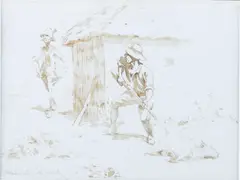 Robert Baden-Powell, "No Man Is Allowed To Kill Any Animal Except In The Case Of Self Defence...", Pen and Ink