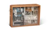 Mark Hearld, Dungeness Beach Comber, mixed media collage