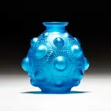 René Lalique (French, 1860-1945), 'Tournesols', A Vase, Designed 1927 by René Lalique, glass, etched R, sold Sep 2023