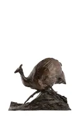 Dylan Lewis, Running Guinea Fowl, bronze