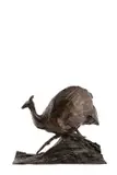 Dylan Lewis, Running Guinea Fowl, bronze