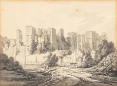 Thomas Hearne, Kenilworth Castle, pencil