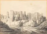 Thomas Hearne, Kenilworth Castle, pencil