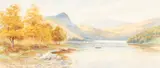 Harold Lawes, Thirlmere, Cumberland, pencil and watercolour