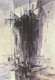 Gabriel Loire, Les Voiles, oil on canvas