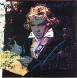 Andy Warhol, Beethoven, 1987, screenprint in colors on Lenox Museum Board