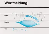 Wortmeldung by Joseph Beuys, Offset auf leichtem Karton, sold Jun 2016