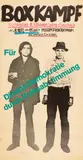 Beuys boxt für direkte Demokratie by Joseph Beuys, Farboffset auf Zeitungspapier, sold Jun 2016