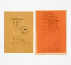 Stück 17 by Joseph Beuys, Offset auf braunem Papier, sold Jun 2016