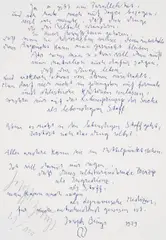 James Joyce by Joseph Beuys, Farboffset auf leichtem Karton, sold Jun 2016