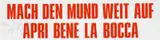 Mach den Mund weit auf by Joseph Beuys, Farboffset auf Papier, sold Jun 2016