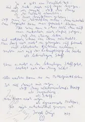 James Joyce by Joseph Beuys, 1984, Offset auf leichtem Karton, sold Jun 2017