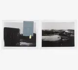 Joseph Beuys, Schautafeln für den Unterricht I und II, 1971, Zwei s/w Fotografien auf Pappe aufgezogen