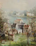 Lucien Delarue, La Seine – á Heblay