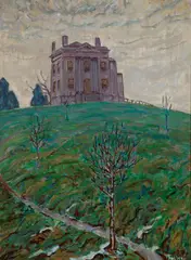 Allen Tucker, The Hill House Mansion -, Oil on canvas