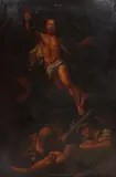 The Resurrection by Italian School, Oil on canvas, sold Apr 2018