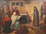The Veil of Veronica by German School, Oil on canvas, sold Apr 2018
