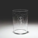 Michael Powolny, Beaker "Weiblicher Akt in Rankenornamenten