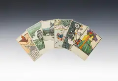 Richard Teschner, Six Postcards