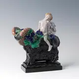 Ida Schwetz-Lehmann, Putto on a grape-laden goat