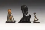 Hagenauer, Two busts and one kneeing woman