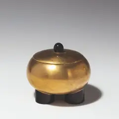 lidded box by Bertold Löffler, sold Dec 2025