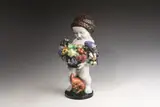 Michael Powolny, Putto with fruit basket and animals