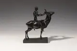 Wilhelm Frass, Diana, bronze, dark patinated; signed on the plinth "W.Frass" and with foundry stamp "Erzgiesserei A.G. Vienna"